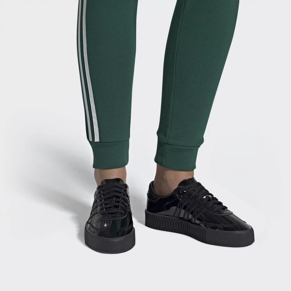 Adidas Samba Rose Tenis Negros Para Mujer (MX-98044)